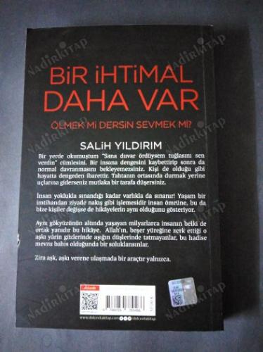 Bir İhtimal Daha Var Ölmek mi Dersin Sevmek mi?