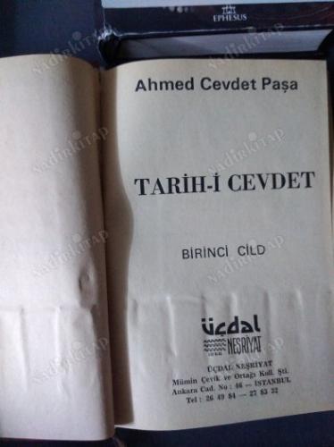 TARİH-İ CEVDET (TARİHİ CEVDET) OSMANLI TARİHİ / 7.ve 8. Ciltler Eksiktir.
