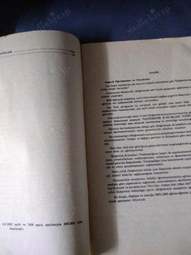 MİLLİ EĞİTİM BAKANLIĞI İLKÖĞRETİM KURUMLARI YÖNETMELİĞİ