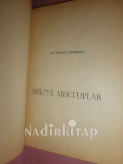 İbili'ye Mektuplar
