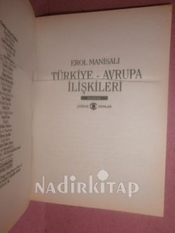 TÜRKİYE AVURUPA İLİŞKİLERİ