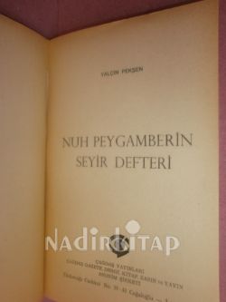 Nuh Peygamber'in Seyir Defteri