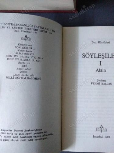 SÖYLEŞİLER 1