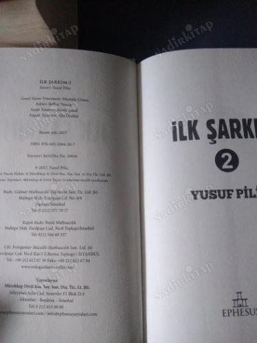 İLK ŞARKIM 2 (CİLTLİ/ŞÖMİZLİ)