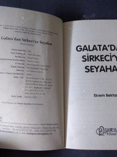 Galata'dan Sirkeci'ye Seyahat