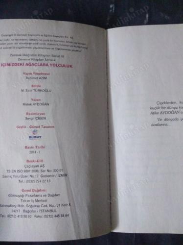 İÇİMİZDEKİ AĞAÇLARA YOLCULUK