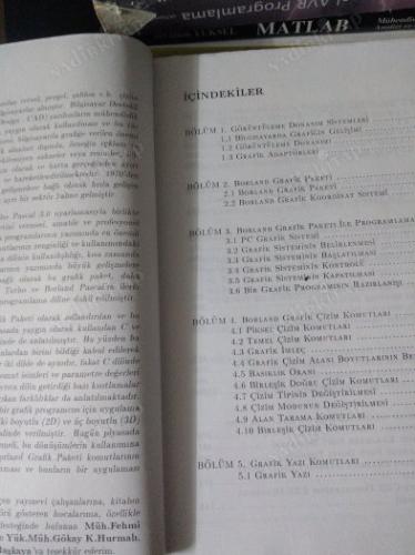 TURBO VE BORLAND C VE PASCAL İLE GRAFİK ( TURTLE GRAFİK EKİ İLE) 2,baskı