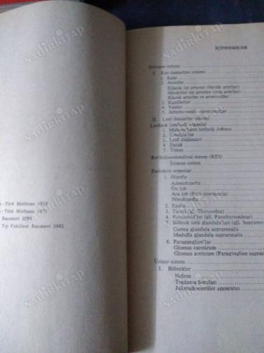 ÖZEL HİSTOLOJİ Dolaşım,Lenfatik,İç Salgı,Üriner,Genital,Sinir ve Solunum Sistemleri