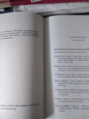 Türk Folkloru Araştırmaları 1983