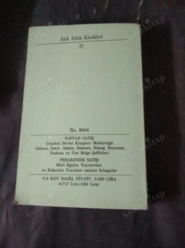 Şark İslam Klasikleri Mesnevi 2