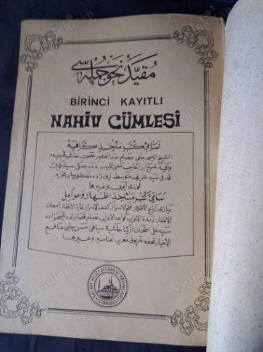 TAM KAYITLI NAHİV CÜMLESİ