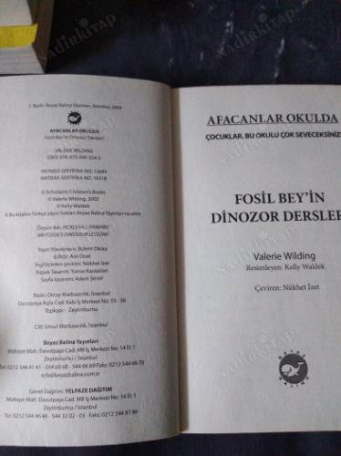 Afacanlar Okulda - Fosil Bey'in Dinozor Dersleri