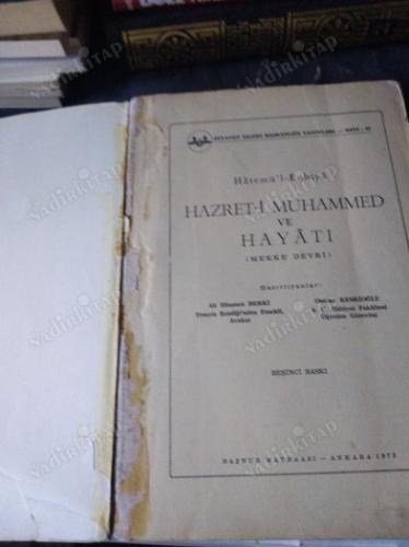 HATEMÜ'L ENBİYA HAZRETİ MUHAMMED VE HAYATI