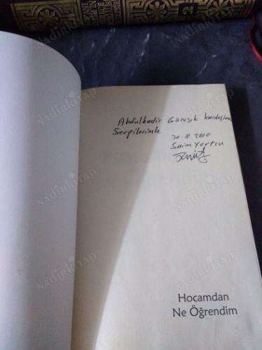 HOCAMDAN NE ÖĞRENDİM **İMZALI **