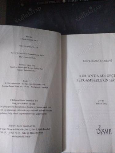 KURANDA ADI GEÇEN PEYGAMBERLERİN HAYATI