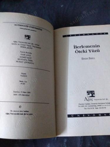 İLERLEMENİN ÖTEKİ YÜZÜ