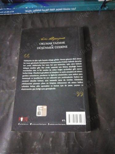 OKUMAK YAZMAK VE DÜŞÜNMEK ÜZERİNE