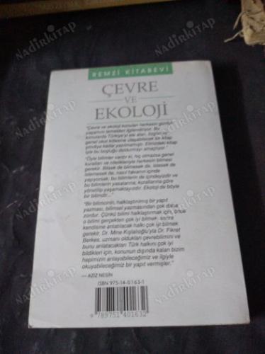 ÇEVRE VE EKOLOJİ Mine Kışlalıoğlu & Fikret Berkes