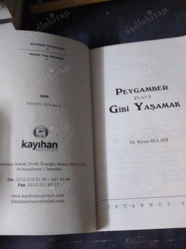 PEYGAMBER (S.A.V.)GİBİ YAŞAMAK