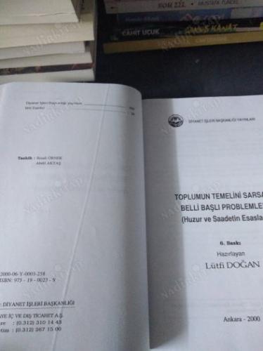 TOPLUMUN TEMELİNİ SARSAN BELLİ BAŞLI PROBLEMLER
