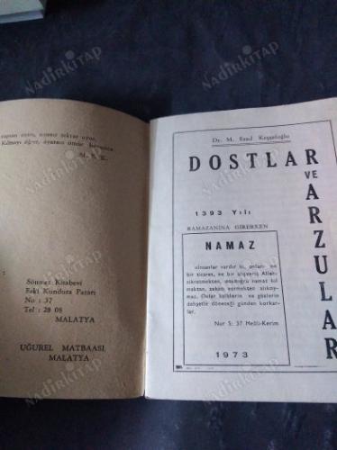 NAMAZ dostlar ve arzular