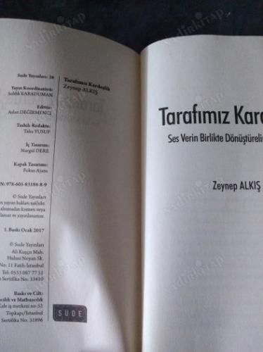 TARAFIMIZ KARDEŞLİK (SES VERİN BİRLİKTE DÖNÜŞTÜRELİM DÜNYAYI )