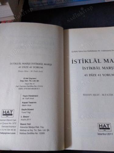 İSTİKLAL MARŞI İSTİKBAL MARŞI 41 DİZE 41 YORUM