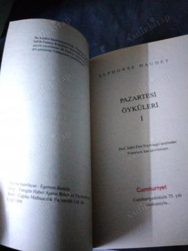 PAZARTESİ ÖYKÜLERİ 1