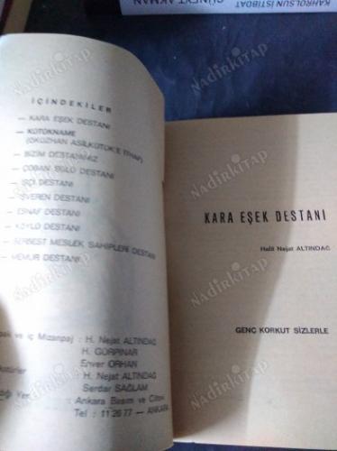 KARA EŞEK DESTANI - Çaylak Yayınları 2 Taşlama Dizisi