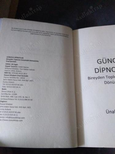 GÜNCELE DİPNOTLAR - Bireyden Topluma Sosyolojik Dönüşümler