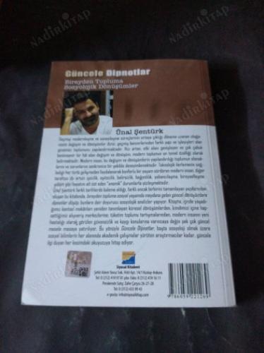 GÜNCELE DİPNOTLAR - Bireyden Topluma Sosyolojik Dönüşümler