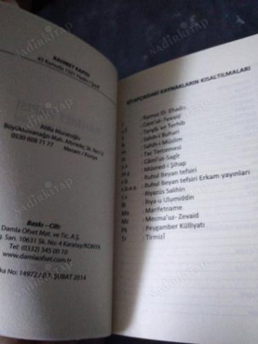 Rahmet kapısı 45 konuda 1501 hadis İ ŞERİF