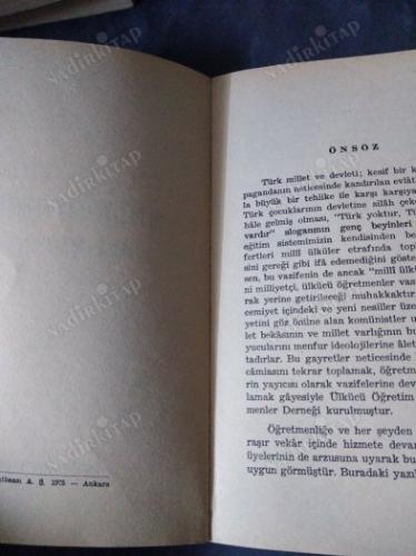 MİLLİ EĞİTİMİMİZİN BAZI MESELELERİ