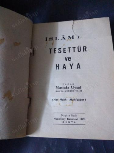 İSLAMDA TESETTÜR VE HAYA