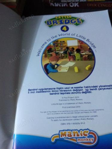 LITTLE BRIDGE 4 PUPIL'S ACTIVITY BOOK CD'Sİ YOKTUR