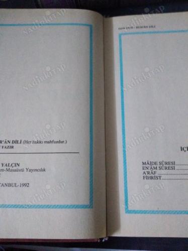 Hak Dini Kur'an Dili Cilt 4