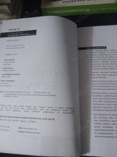 YENİ BAŞLAYANLAR İÇİN WINDOWS SERVER 2012 R2 ( 1.BASKI )