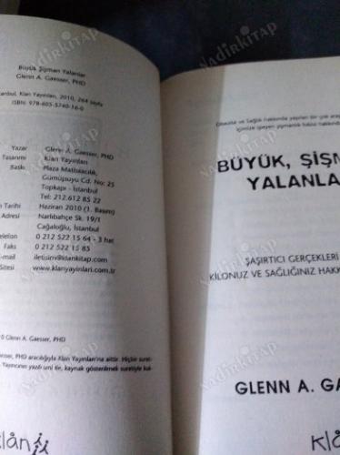 BÜYÜK ŞİŞMAN YALANLAR