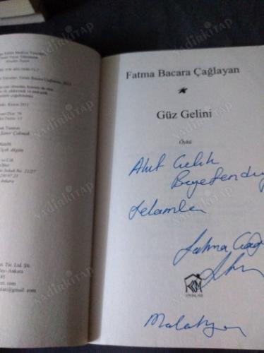 Güz Gelini (İMZALI-İTHAFLI)