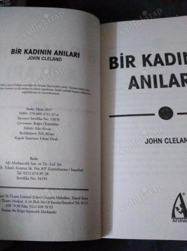 BİR KADININ ANILARI (GRİNİN ELLİ TONUNU 1800 'LERDE YAŞAYIN )