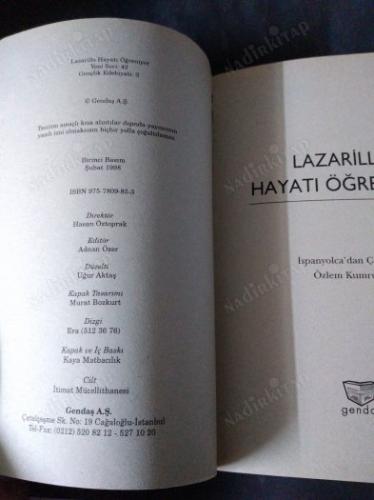 LAZARILLO HAYATI ÖĞRENİYOR İspanyol Halk Klasiği