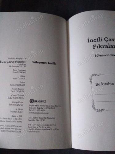 İncili Çavuş Fıkraları