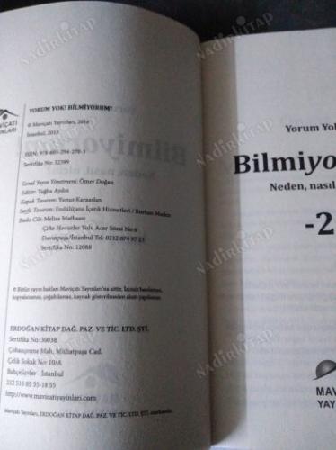 BİLMİYORUM 2 / NEDEN NASIL NİÇİN ?