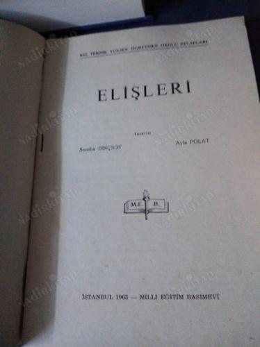 KIZ TEKNİK YÜKSEK ÖĞRETMEN OKULU KİTAPLARI ELİŞLERİ