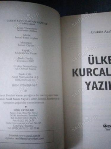 Ülkeyi Kurcalayan Yazılar