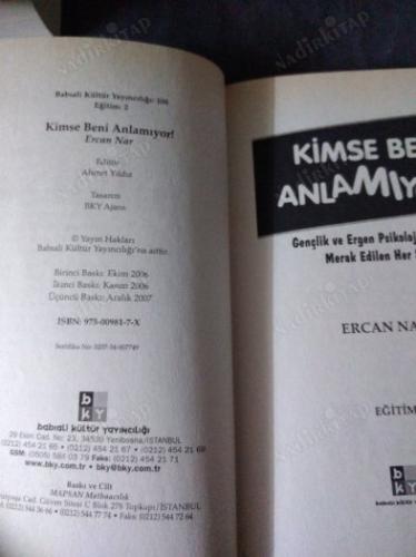 KİMSE BENİ ANLAMIYOR