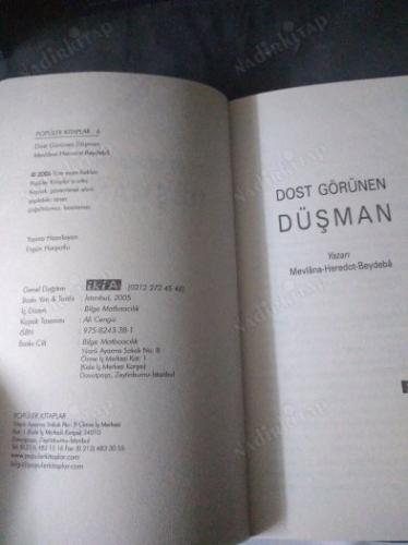 Dost Görünen Düşman / Üç Dahinin Bir Eseri Mevlana - Heredot - Beydaba