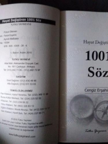 HAYATI DEĞİŞTİREN 1001 SÖZ