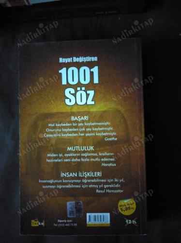 HAYATI DEĞİŞTİREN 1001 SÖZ