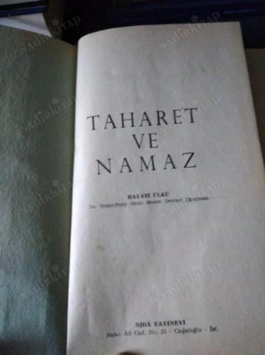 TAHARET VE NAMAZ